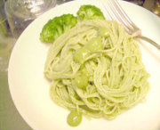 えごま油で紫蘇胡麻パスタ